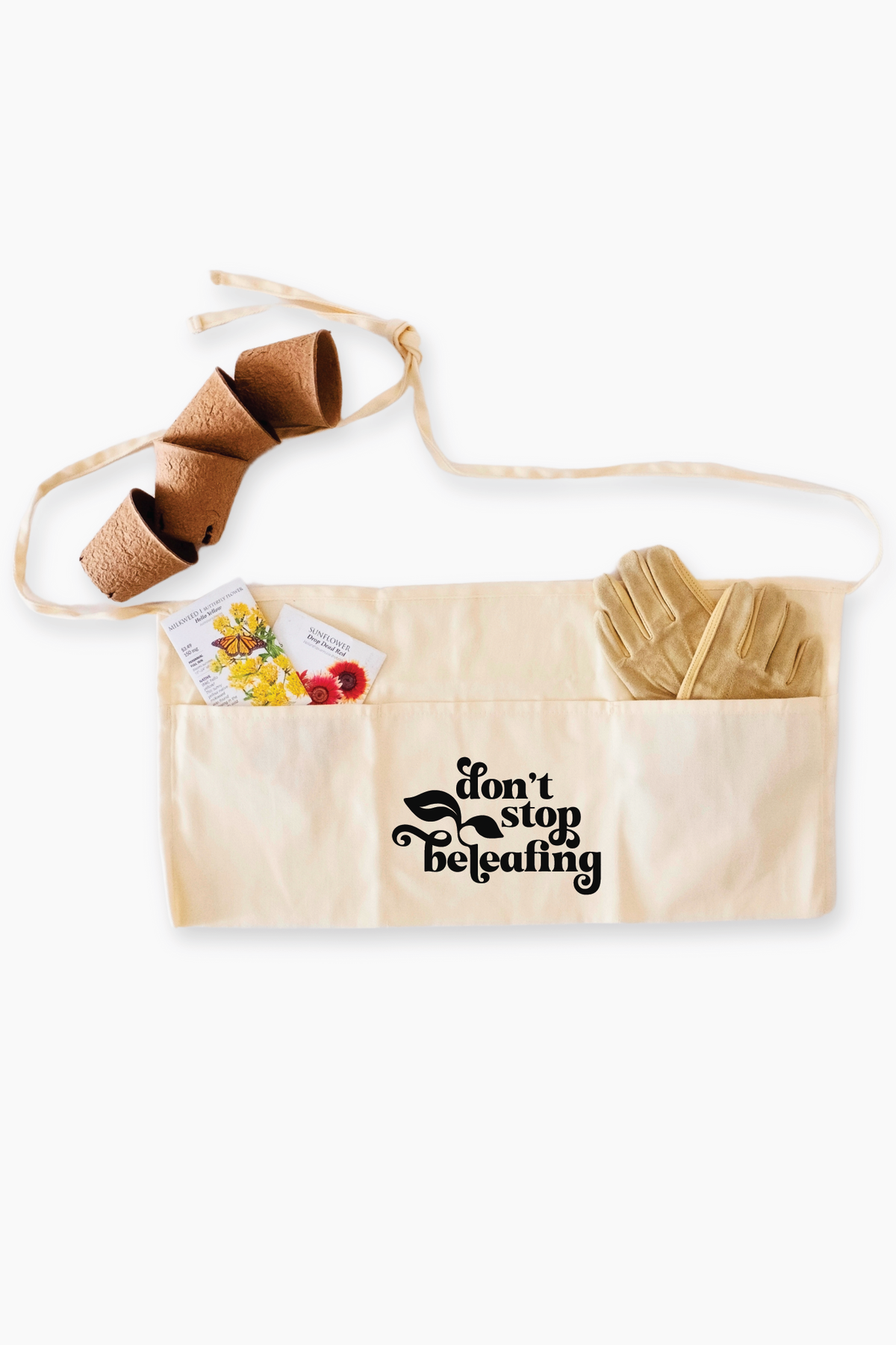Don't Stop Beleafing - Adult Waist Apron