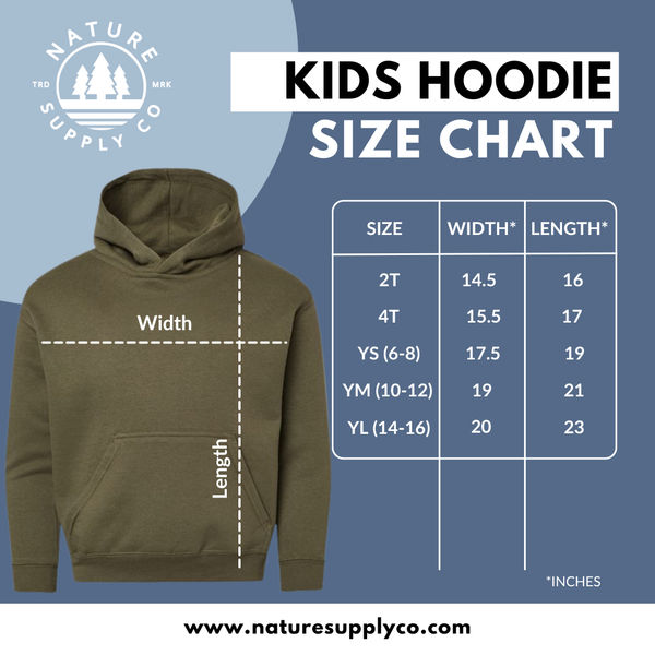 A Little Dirt Never Hurt Kids Hoodie - Nature Supply Co