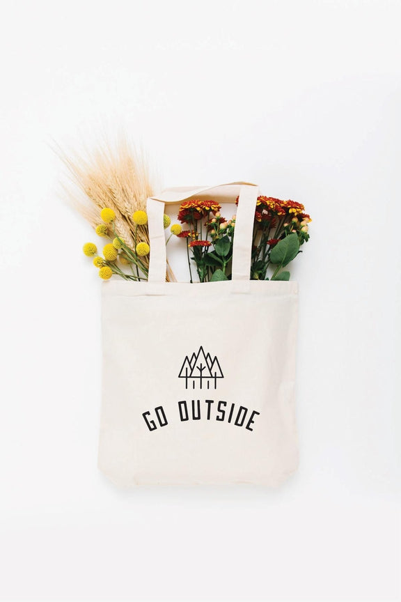 go travel tote bag Go Outside Tote Bag