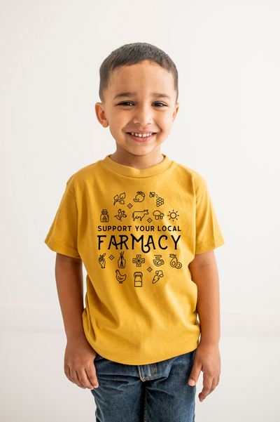 Support Your Local Farmacy Shirt - Kids