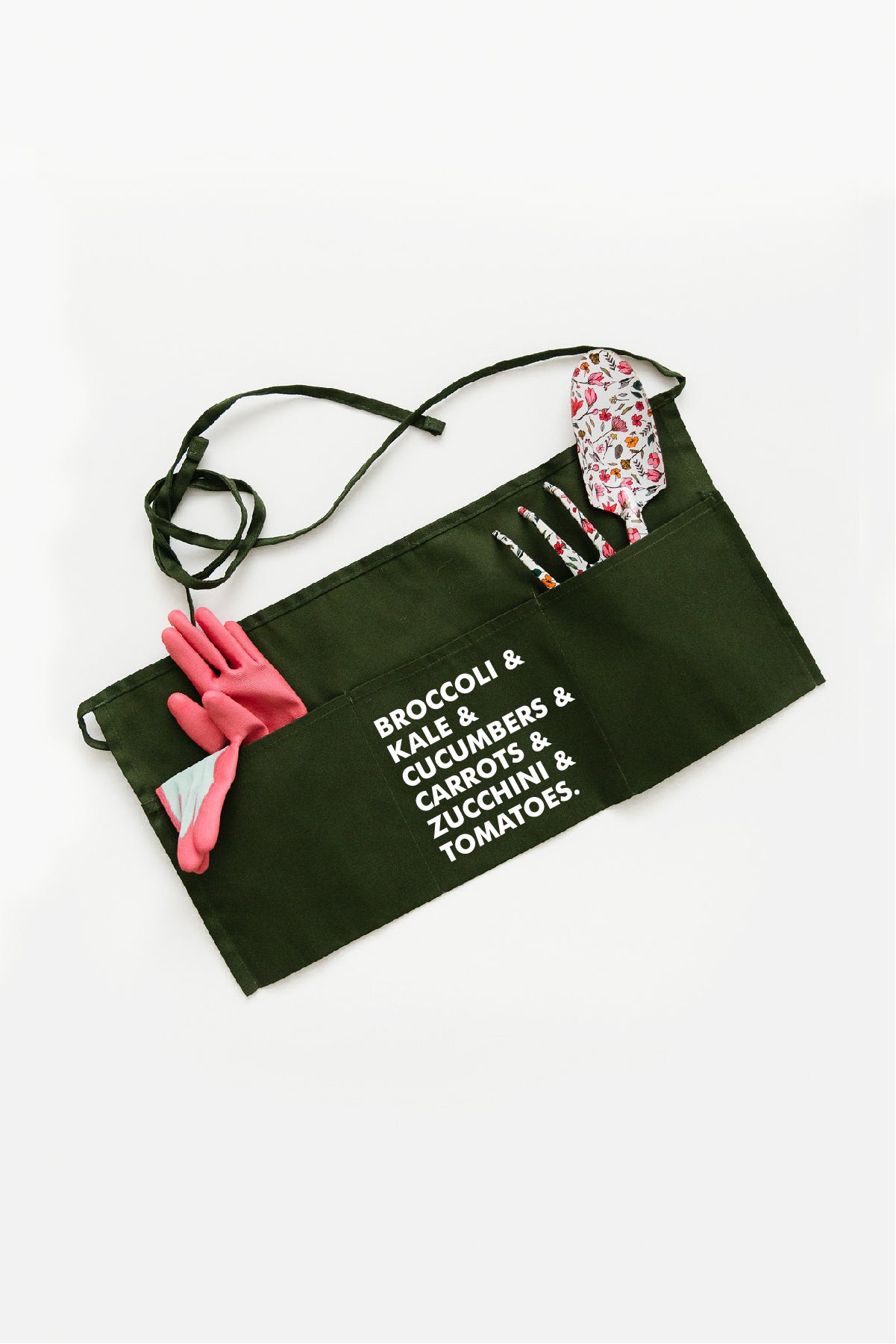Veggie List - Adult Waist Apron
