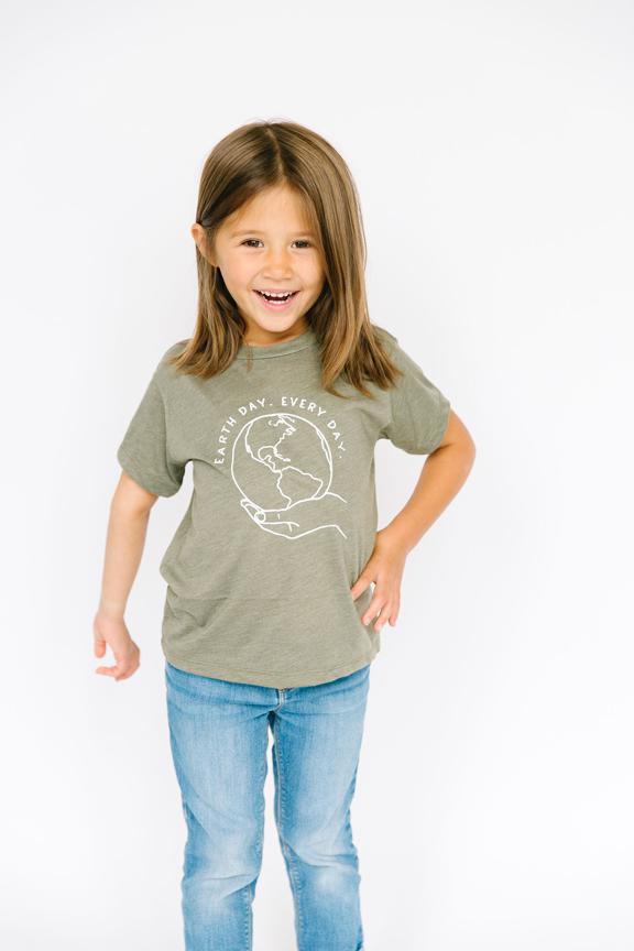 Earth Day Every Day Shirt - Kids