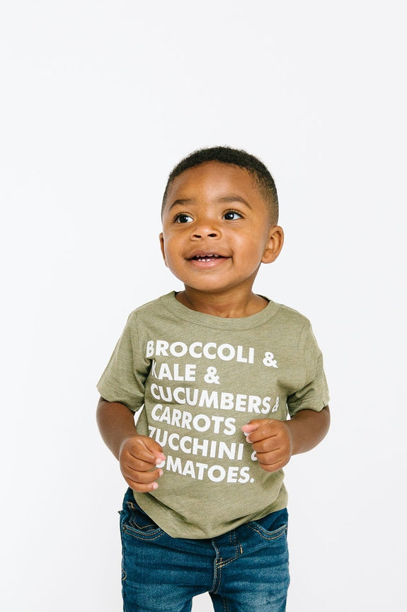 Veggie List Shirt - Kids