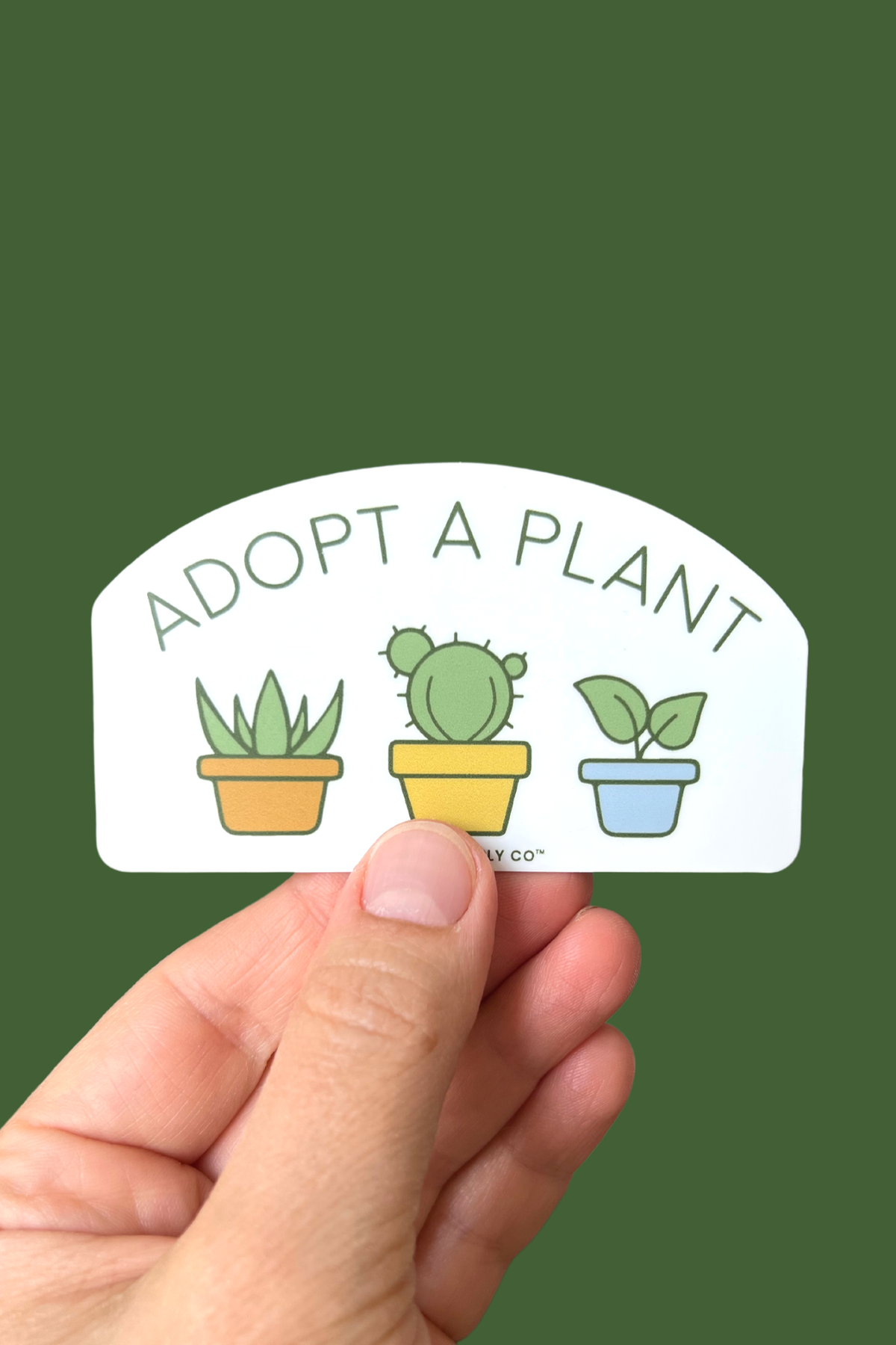 Adopt a Plant Sticker
