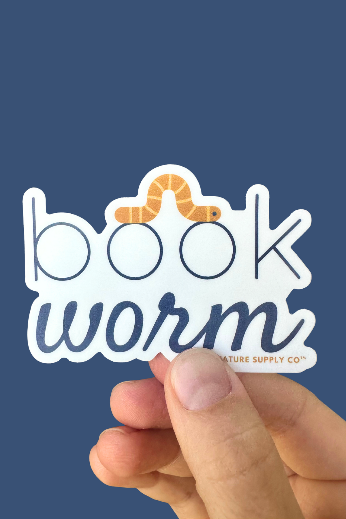 Bookworm Sticker