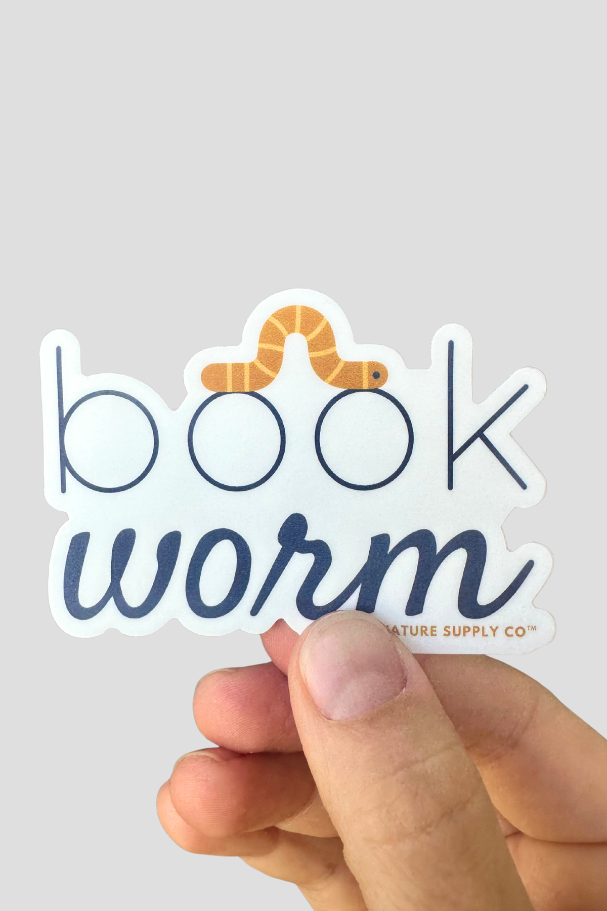 Bookworm Sticker