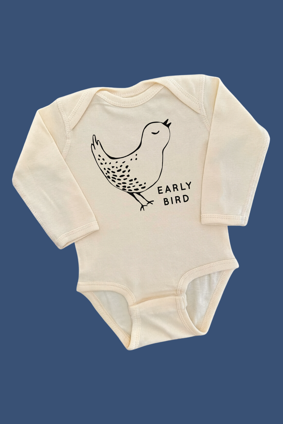 Early Bird Long Sleeve Onesie