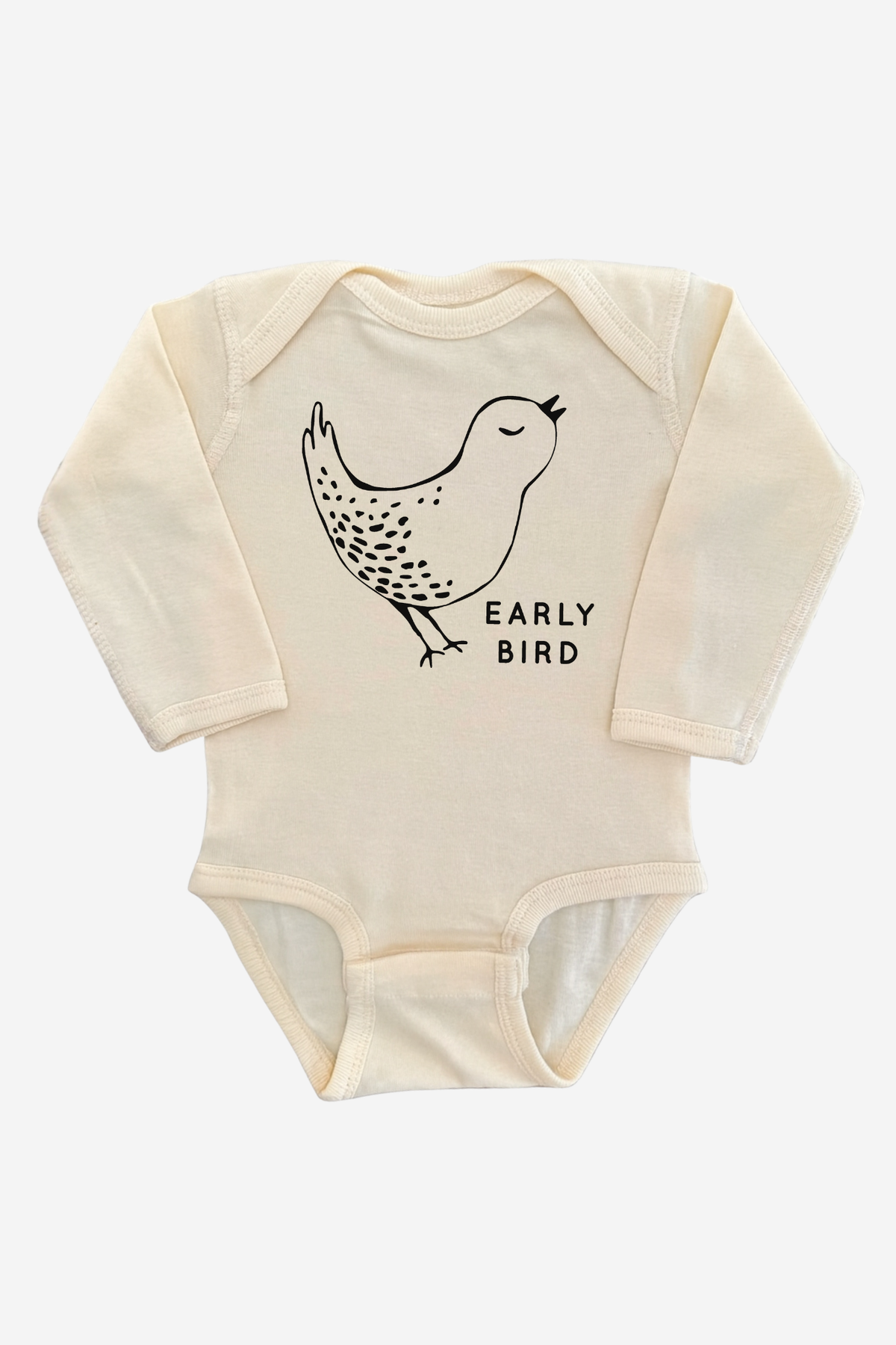 Early Bird Long Sleeve Onesie