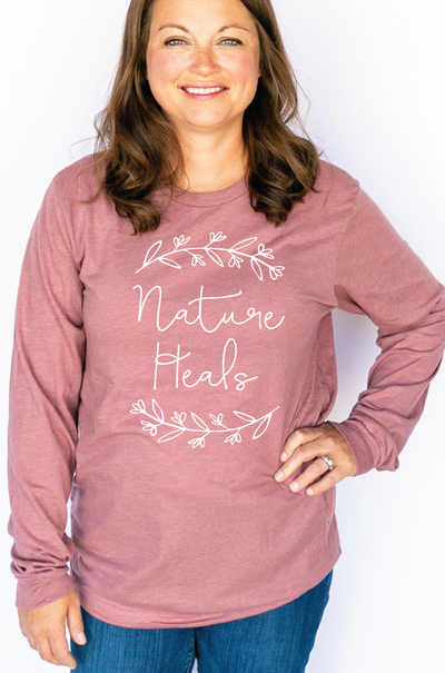 Nature Heals Long Sleeve Shirt