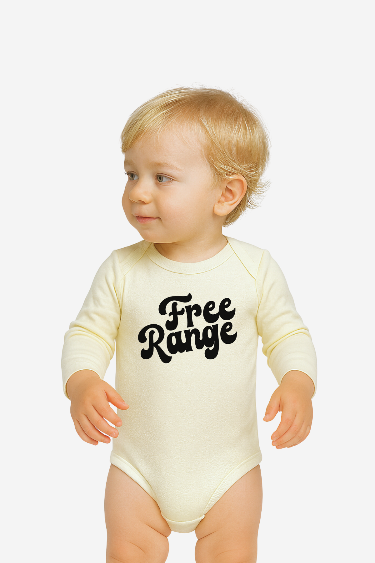 Free Range Long Sleeve Onesie