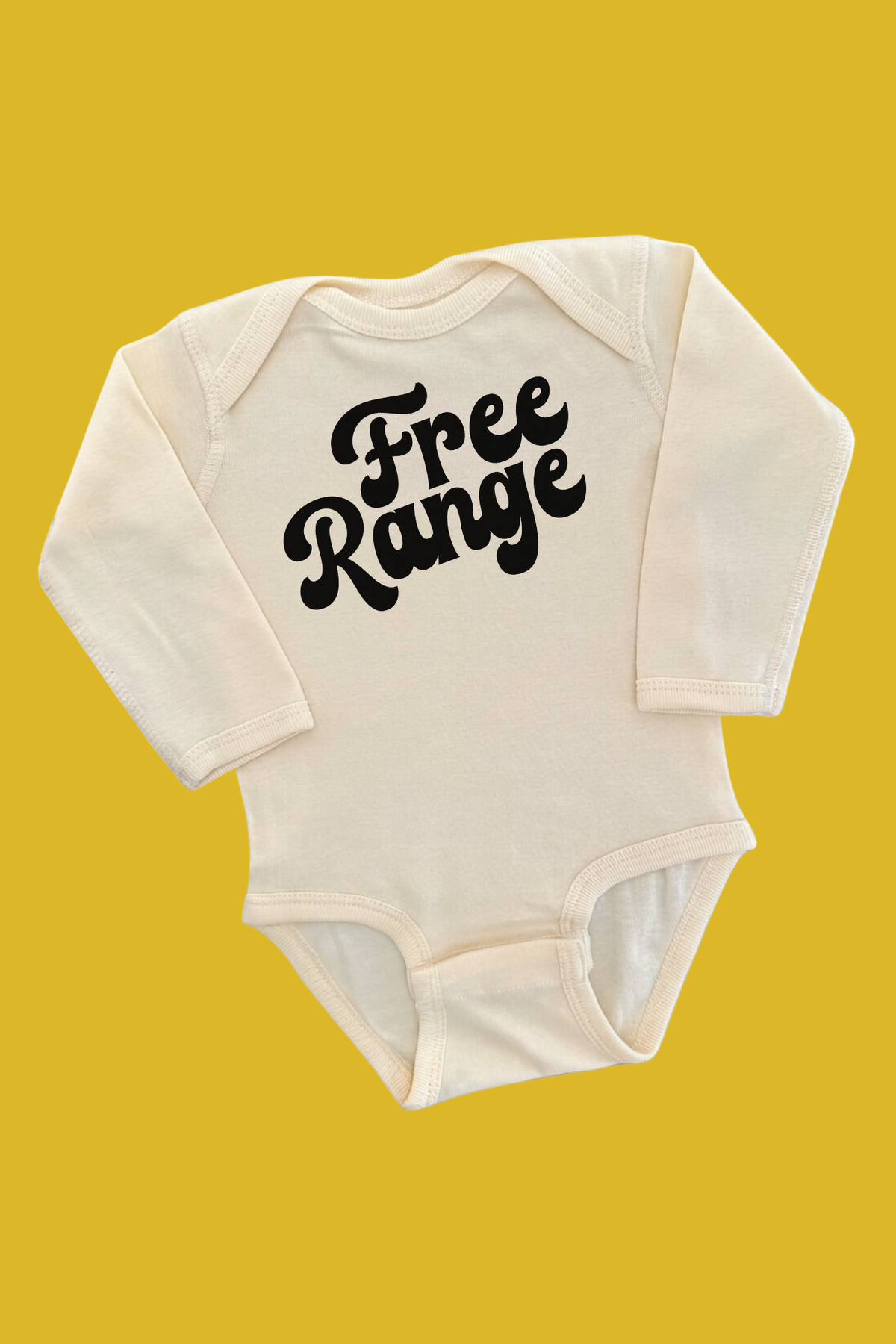 Free Range Long Sleeve Onesie