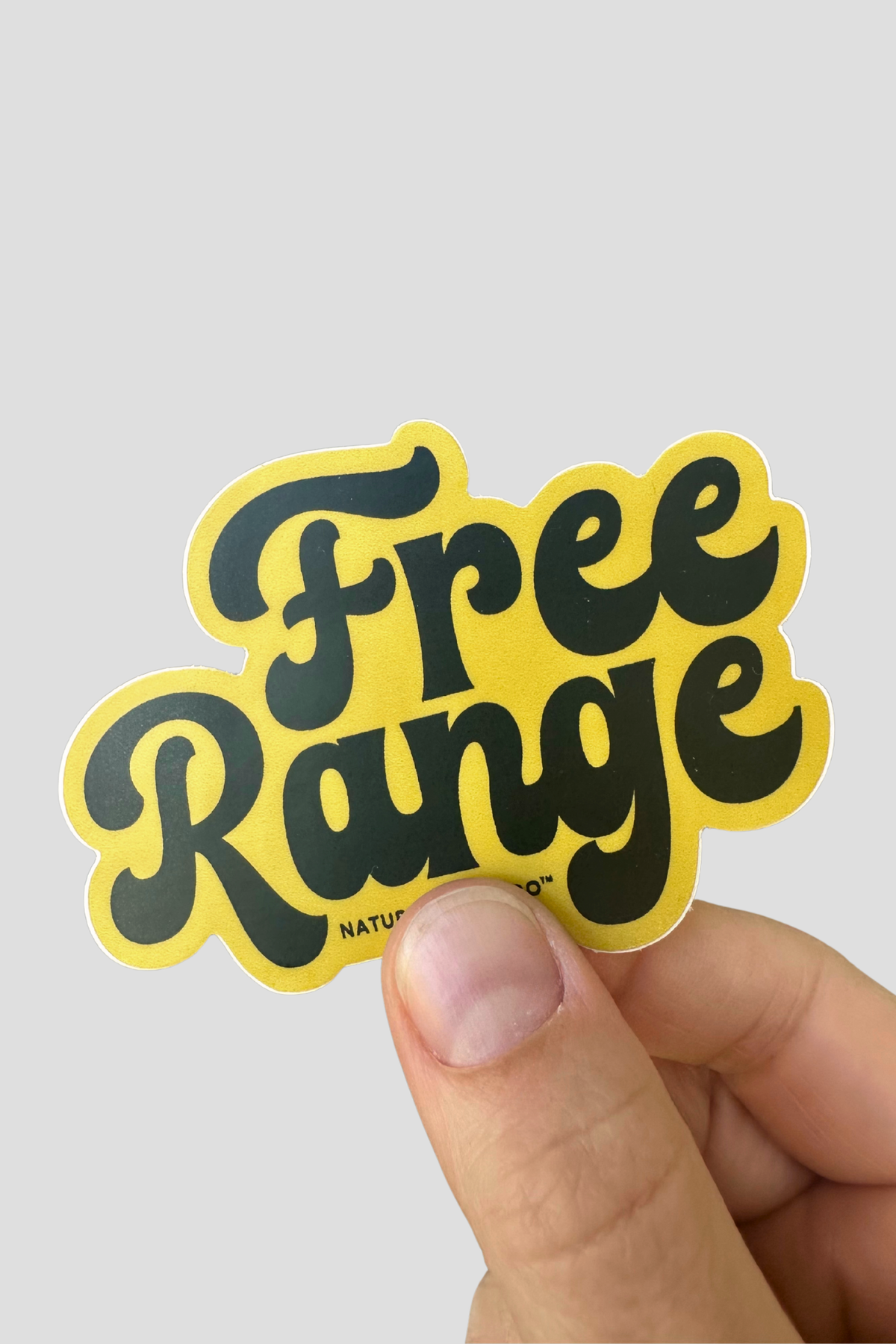 Free Range Sticker - New