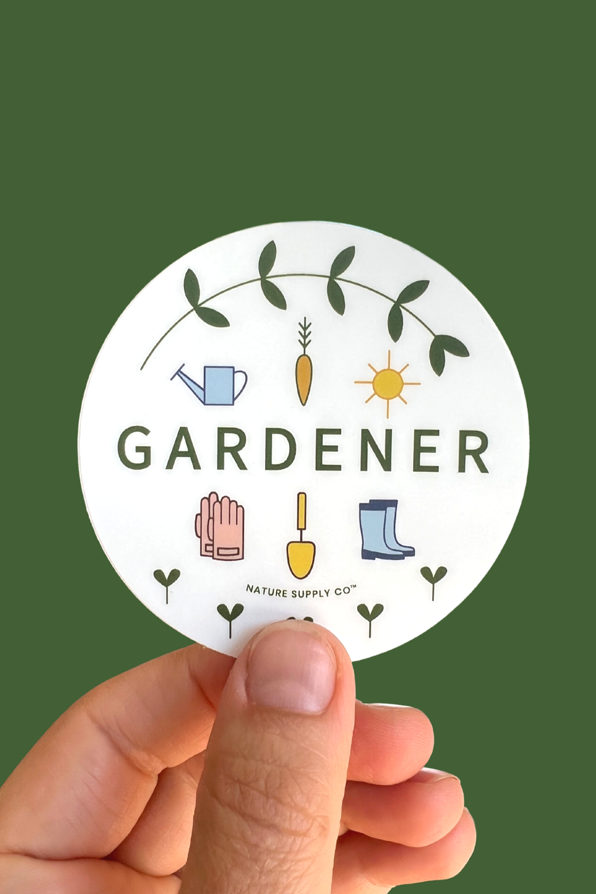 Gardener Sticker
