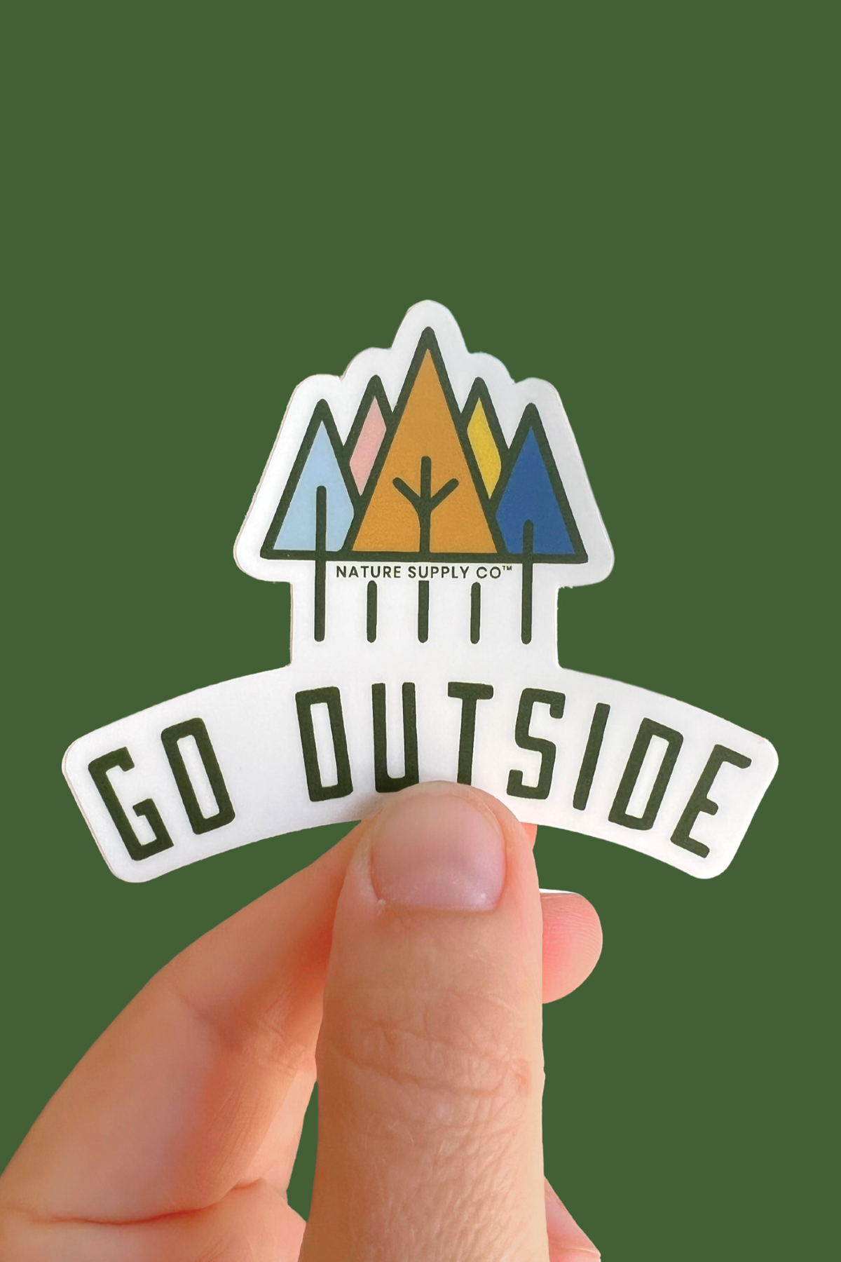Go Outside Sticker