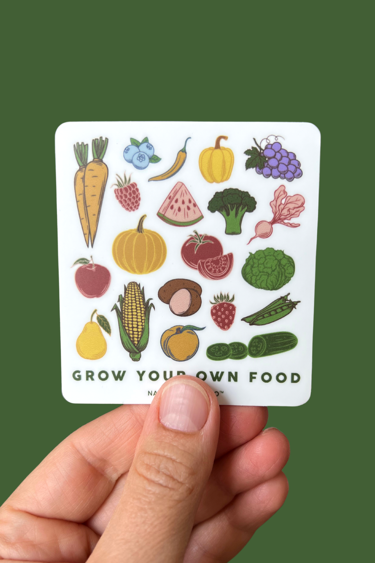 Grow Your Own Food Sticker