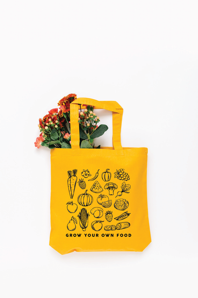 Grow Your Own Food Tote Bag Nature Supply Co