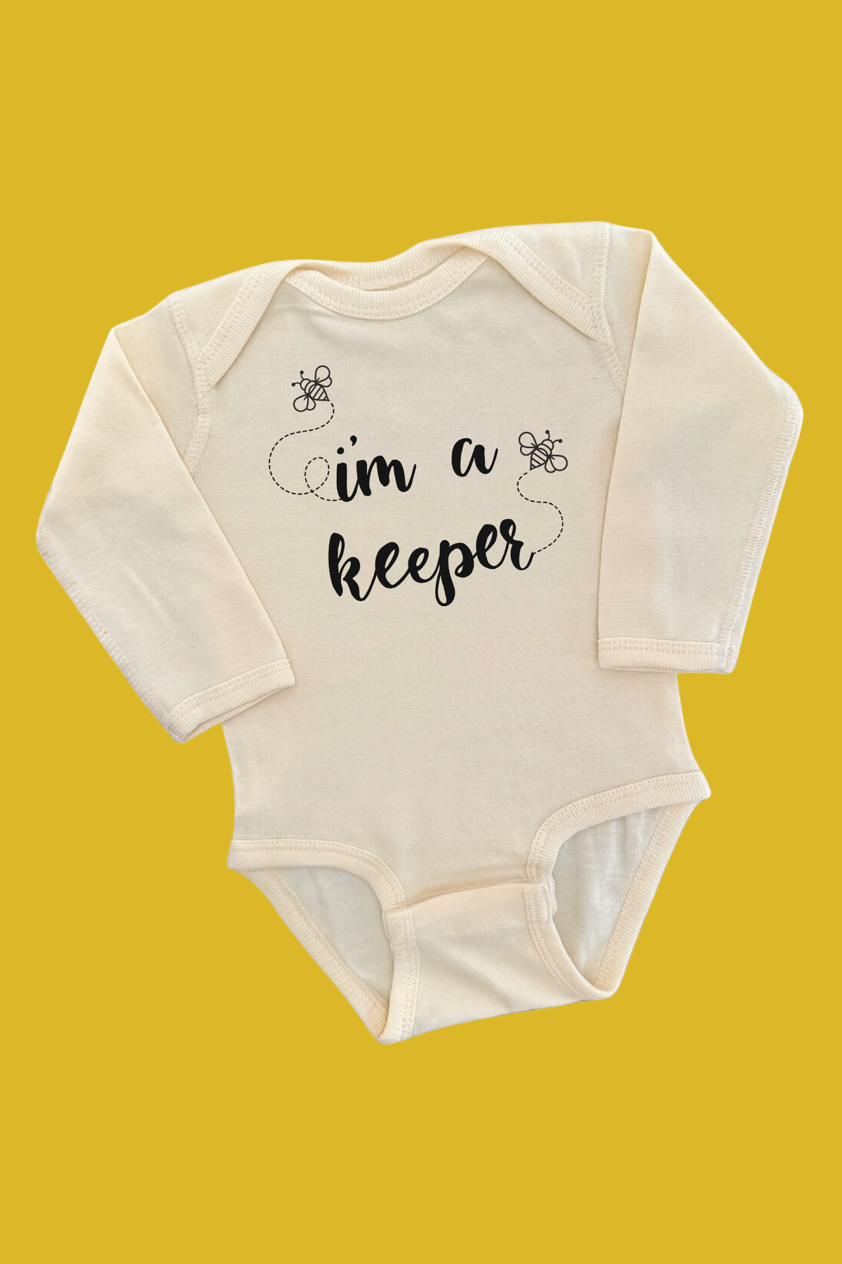 I'm a Keeper Long Sleeve Onesie