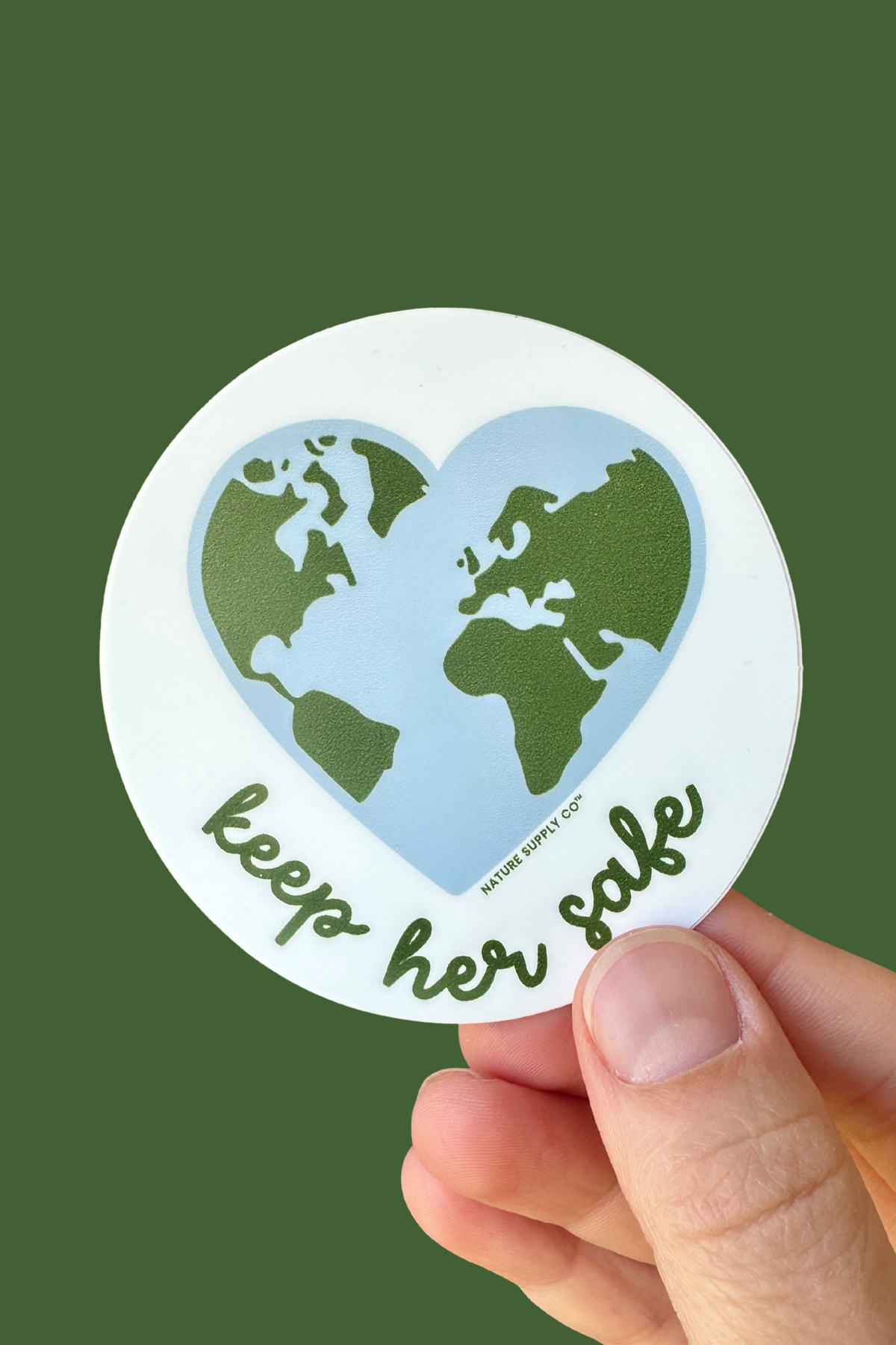 Keep Her Safe Sticker