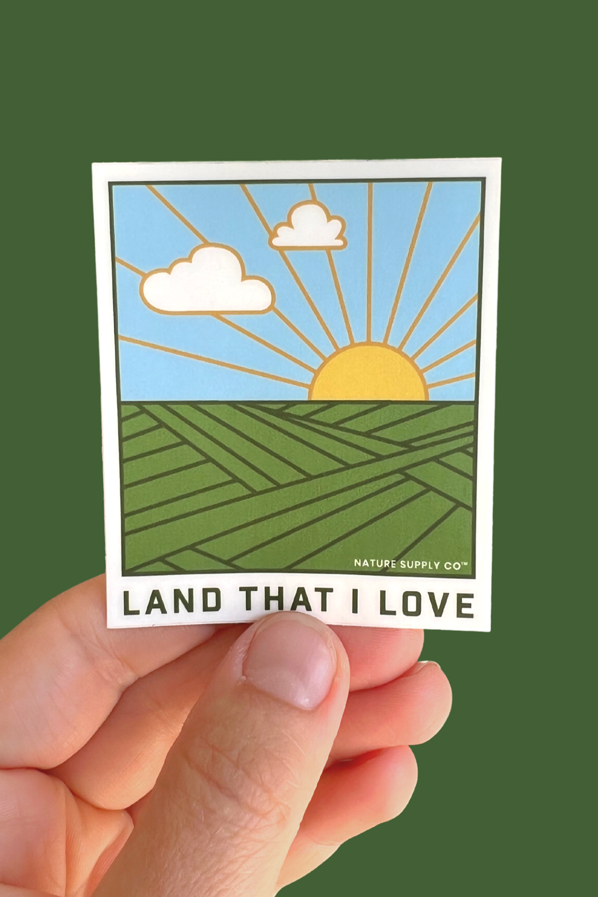 Land That I Love Sticker