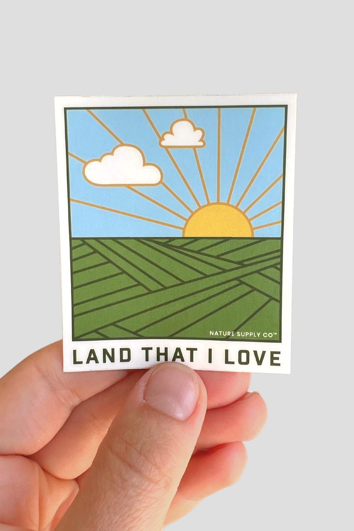 Land That I Love Sticker