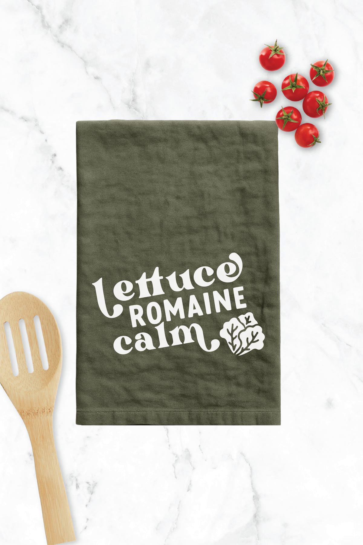 Lettuce Romaine Calm Kitchen Towel