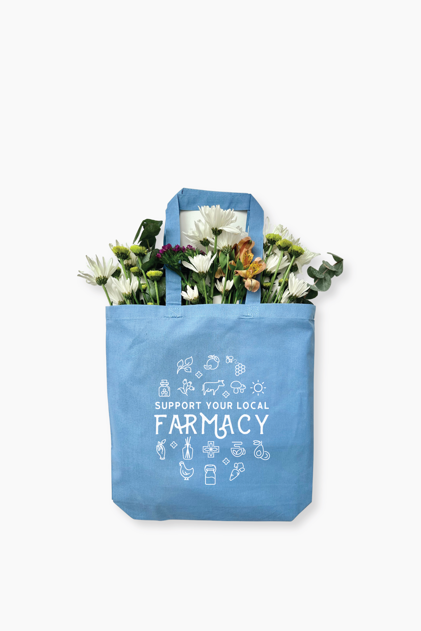 Support Your Local Farmacy Tote Bag