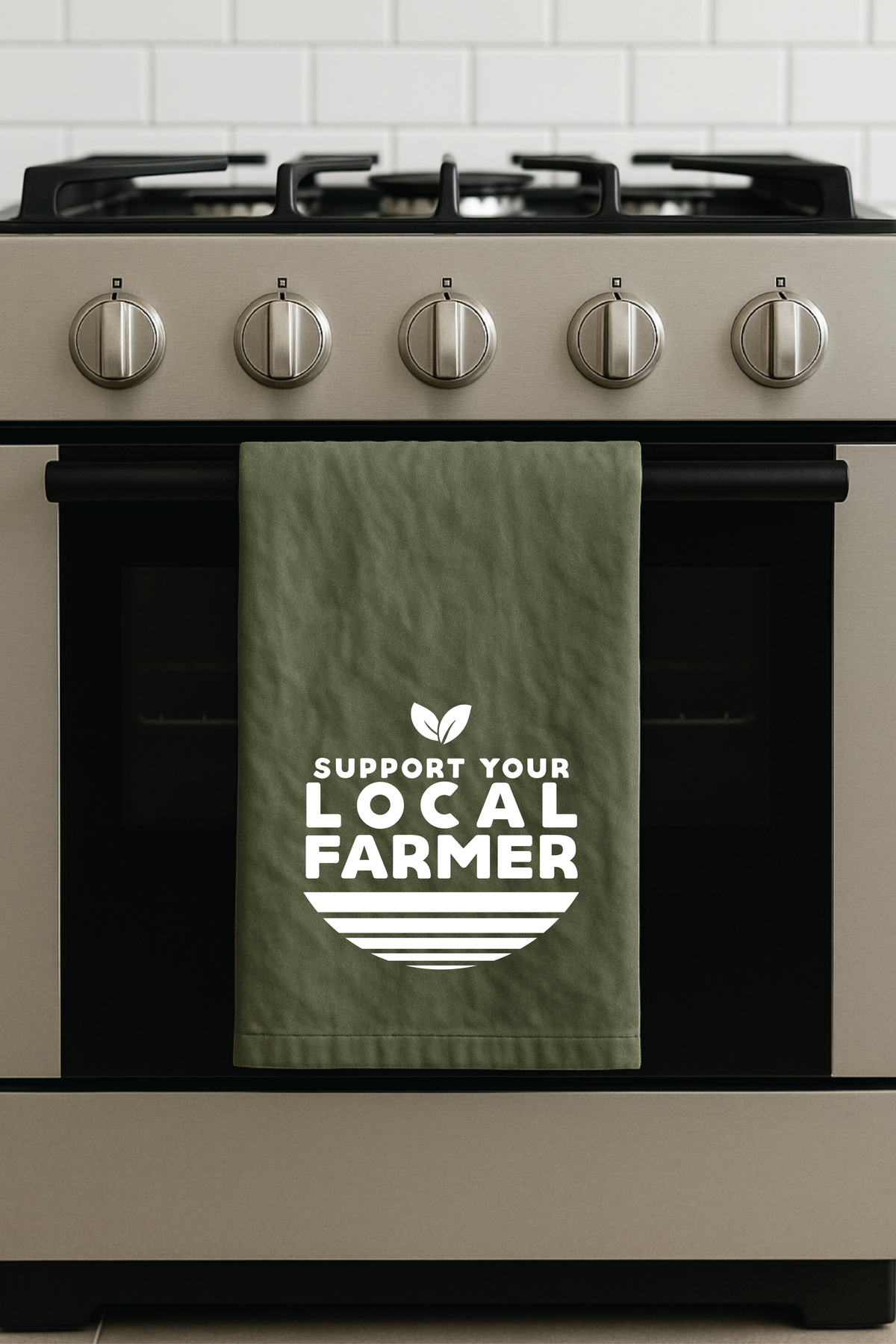 Local Farmer Kitchen Towel