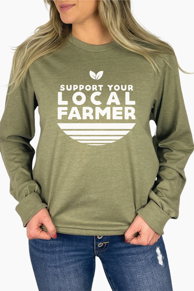 Local Farmer Long Sleeve Shirt