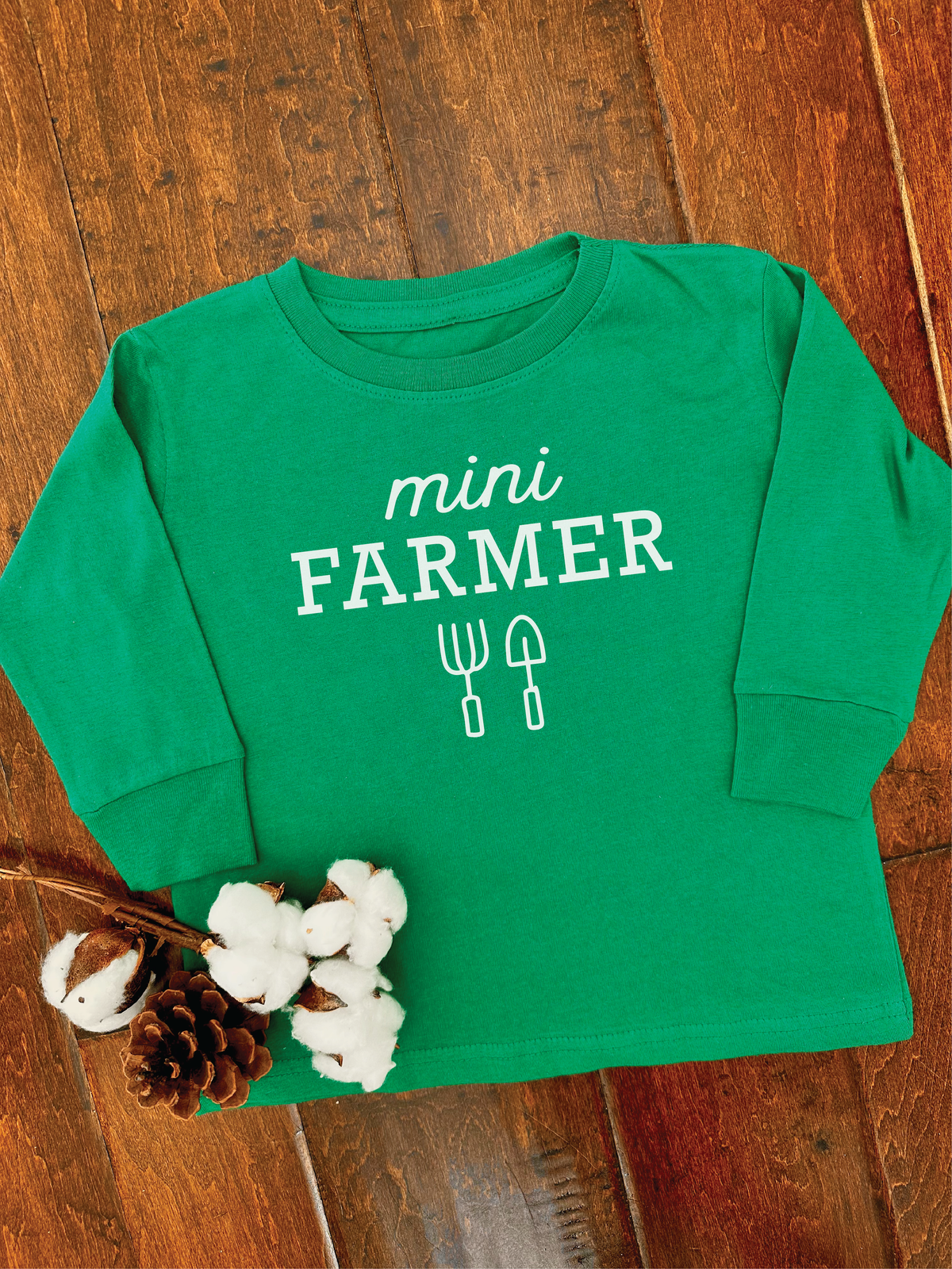 Mini Farmer Long Sleeve Tee - Kids
