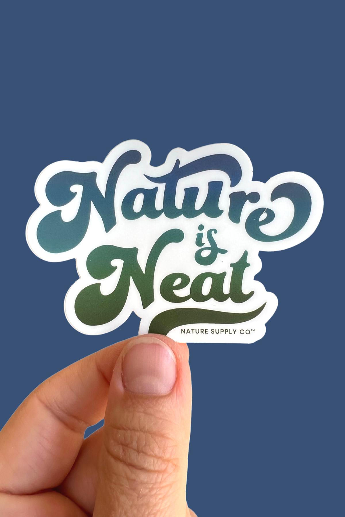 Nature is Neat Sticker