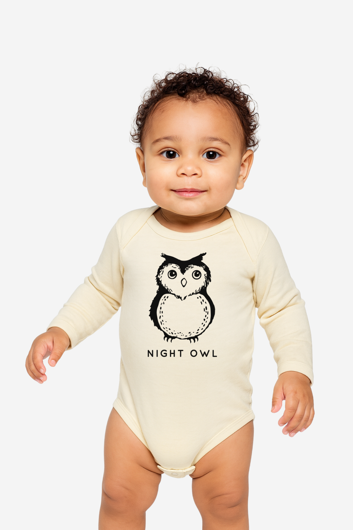 Night Owl Long Sleeve Onesie