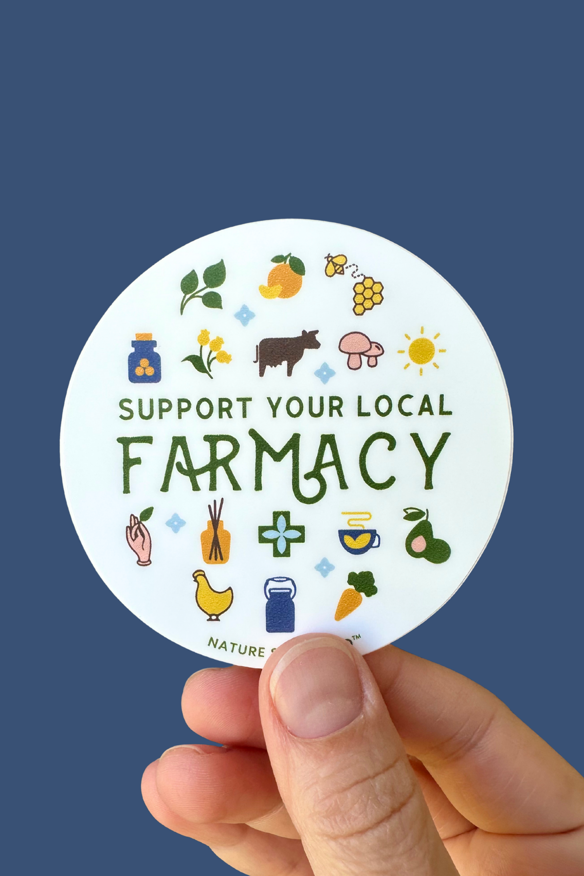 Support Your Local Farmacy Sticker