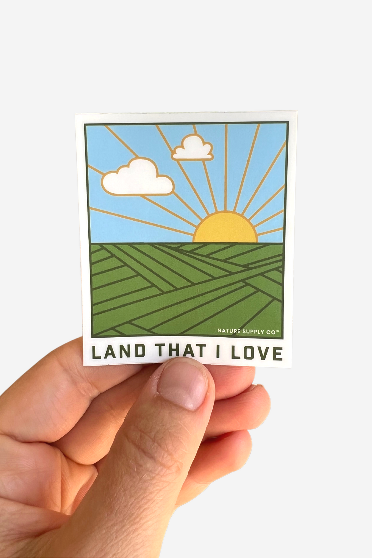 Land That I Love Sticker