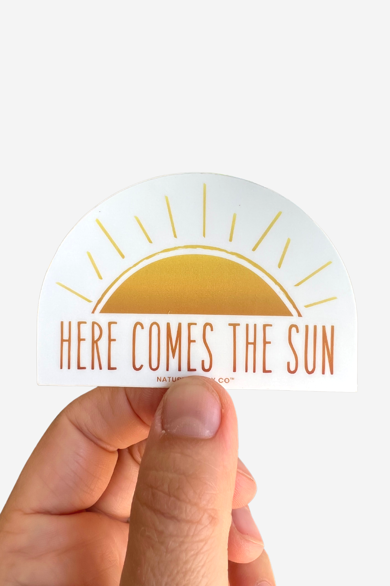 Here Comes the Sun Sticker