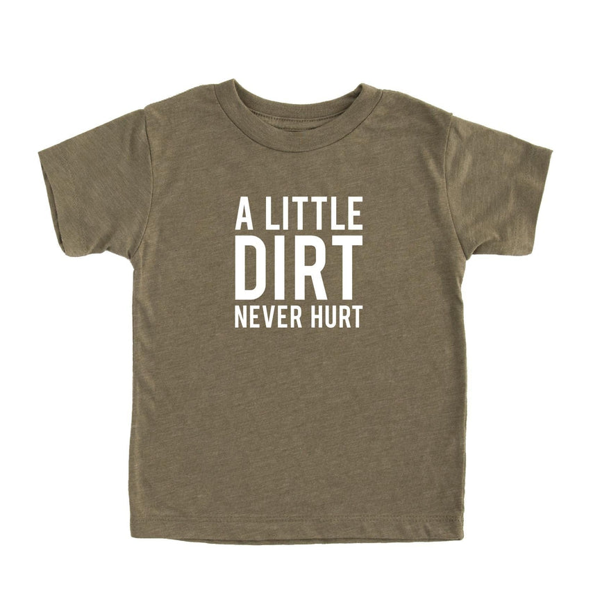 Dirt Never Hurt Shirt - Kids