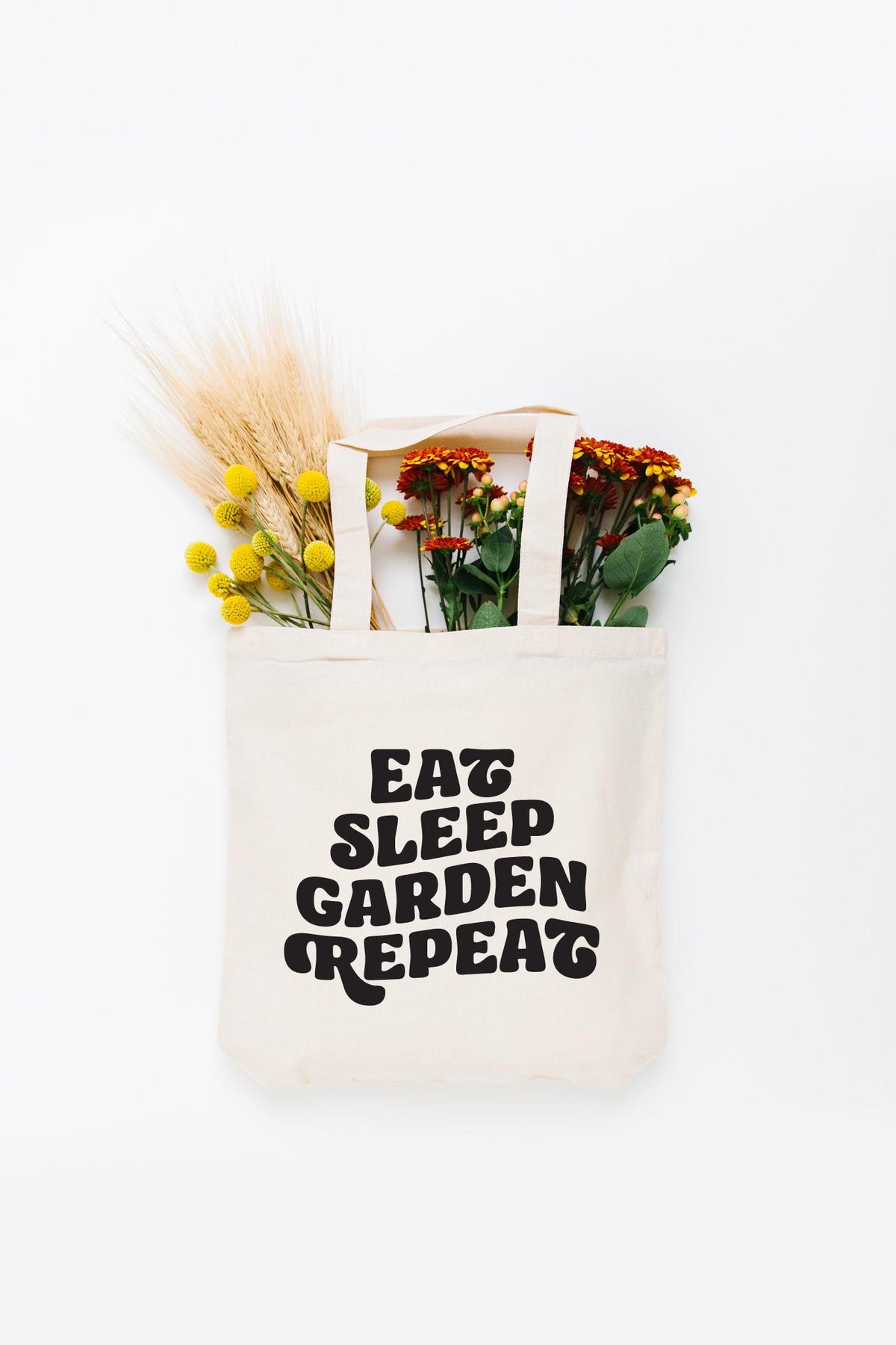 Eat, Sleep, Garden, Repeat Tote Bag