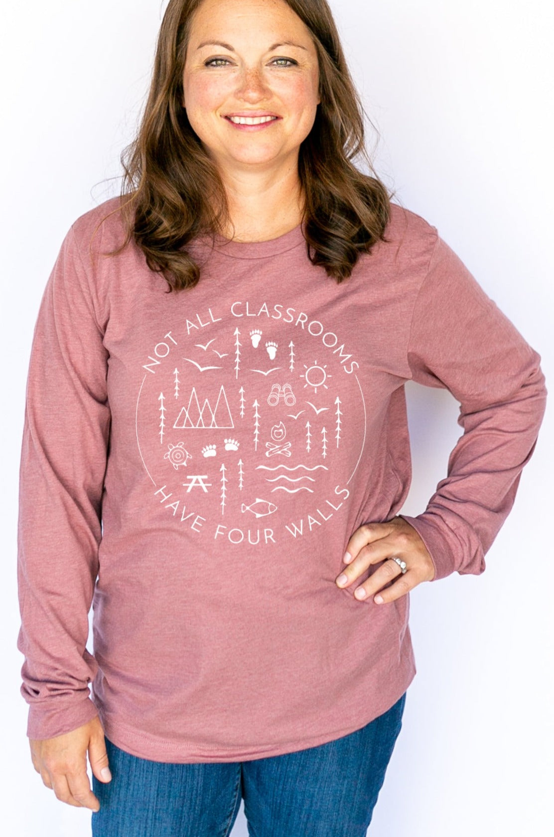 Not All Classrooms Have Four Walls Long Sleeve Shirt