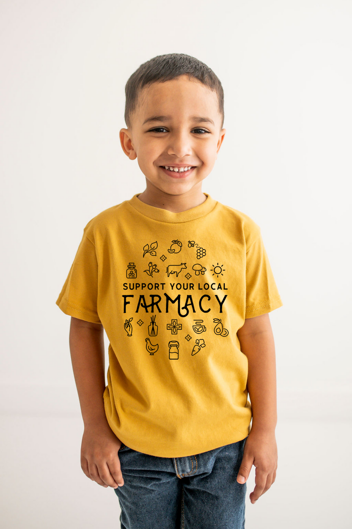 Support Your Local Farmacy Shirt - Kids