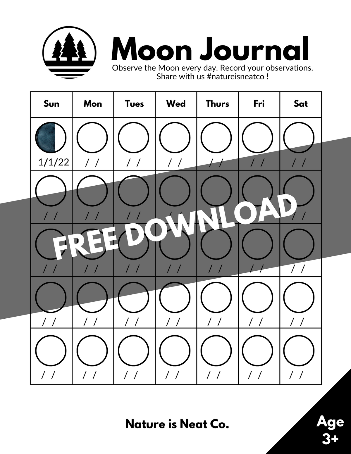 FREE: Moon Journal