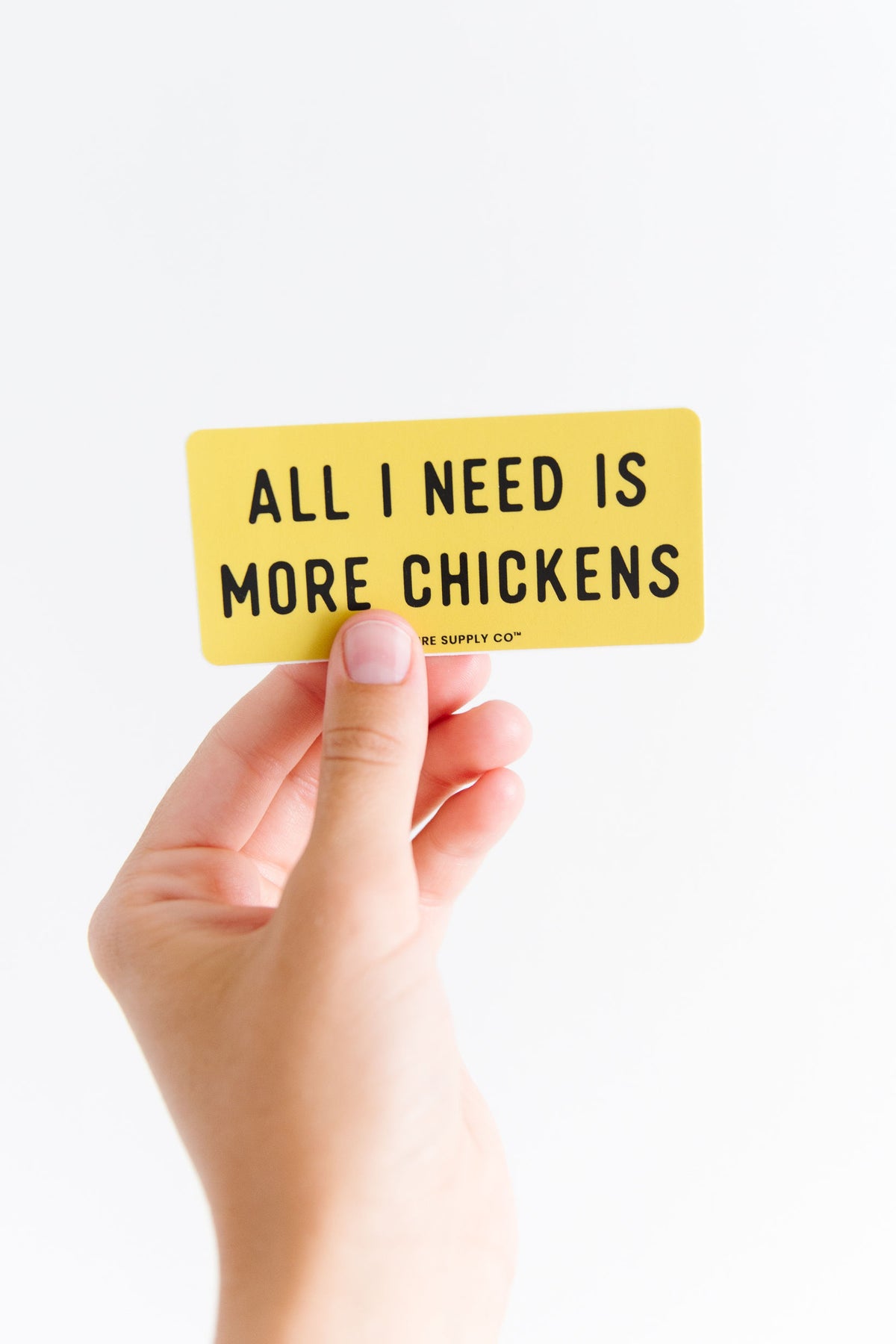 More Chickens Sticker