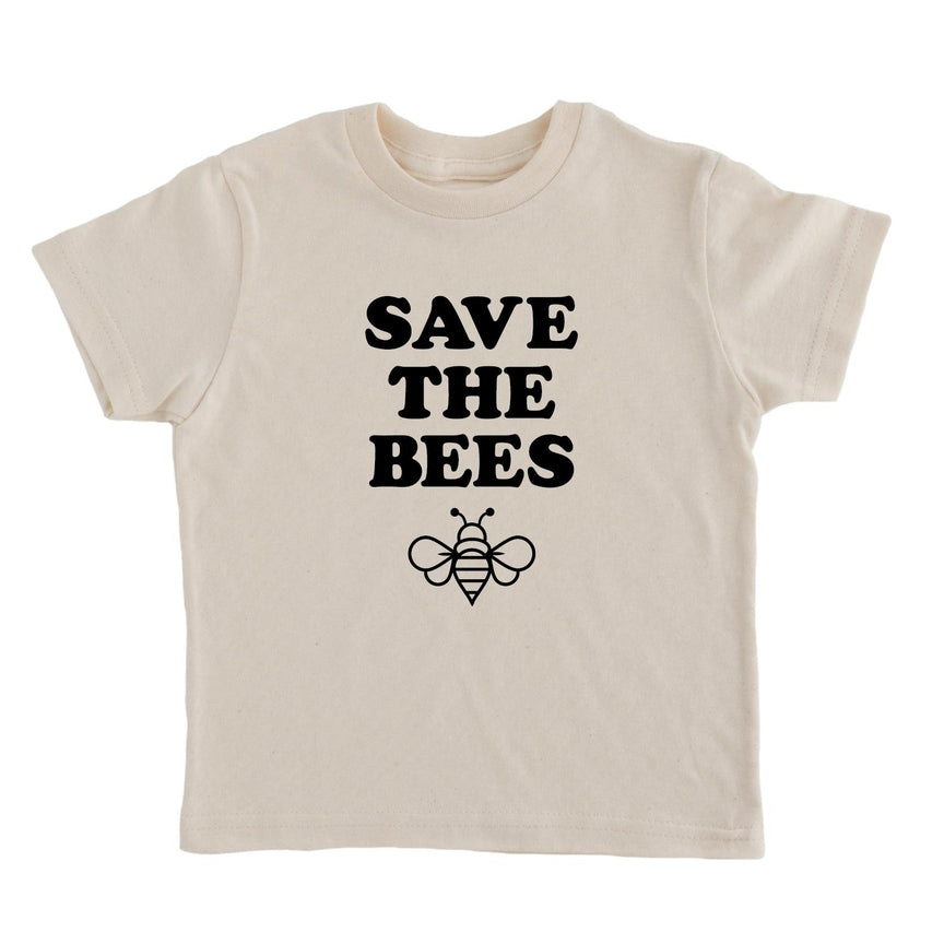 trekant automatisk slidbane Save the Bees Shirt - Kids - Nature Supply Co