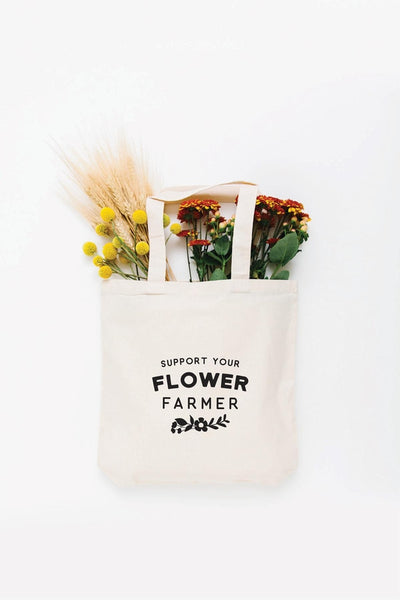 Flower Farmer Tote Bag
