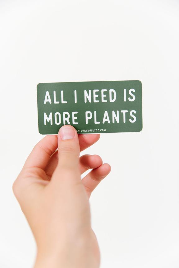 More Plants Sticker
