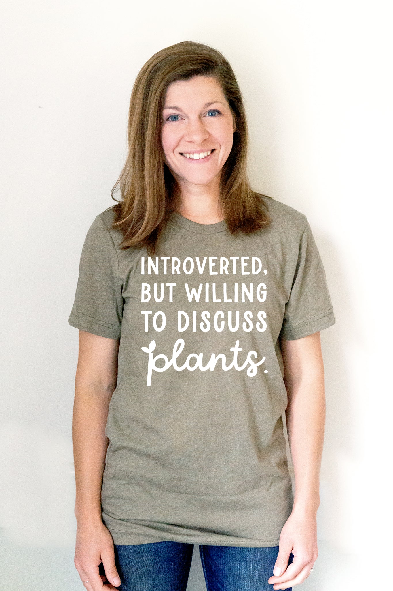 Introverted But Willing to Discuss Plants Shirt