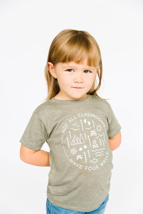 Not All Classrooms Have Four Walls Shirt - Kids